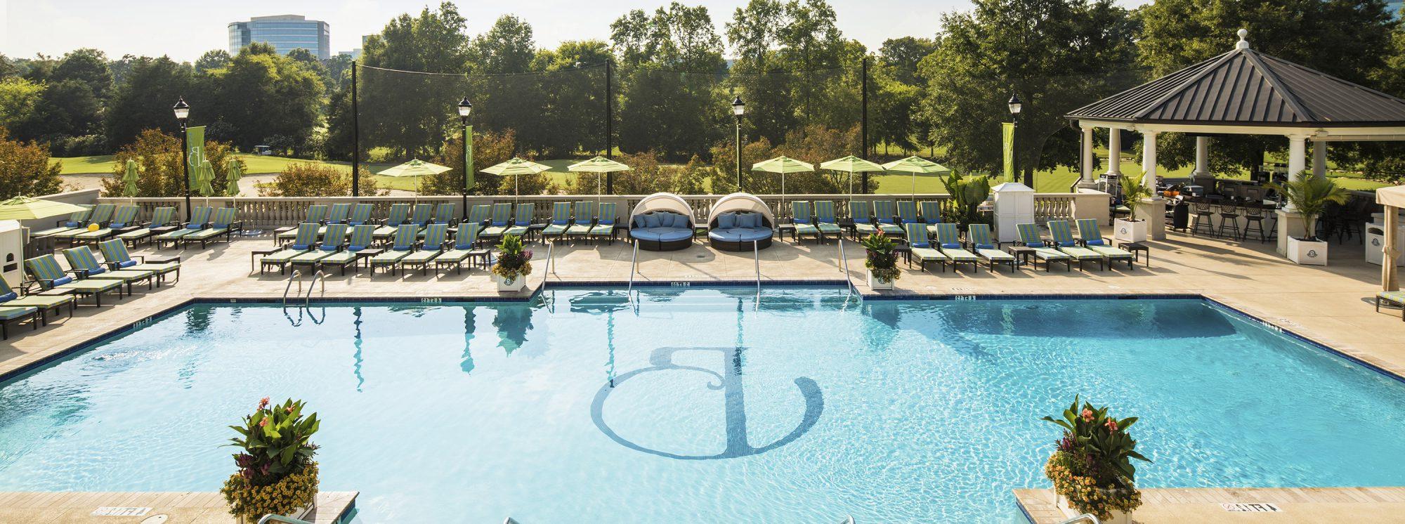 Outdoor Pool at 巴兰坦的, 夏洛特